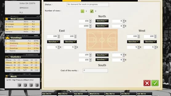 Basketball Pro Management 2014 — Screenshoty