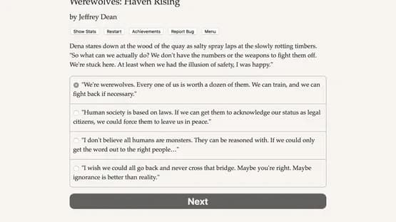 Werewolves: Haven Rising — Screenshoty