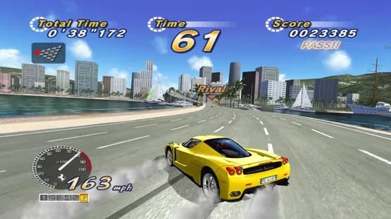 OutRun 2006: Coast 2 Coast — Screenshoty