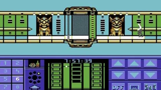 Impossible Mission II — Screenshoty