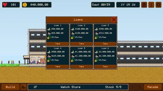 Mall Empire — Screenshoty