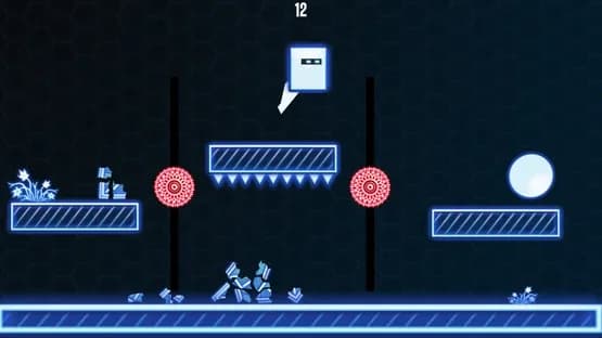 2D Neon Cube — Screenshots