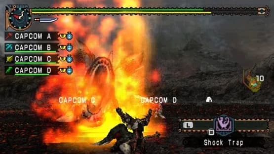 Monster Hunter Freedom Unite — Screenshoty