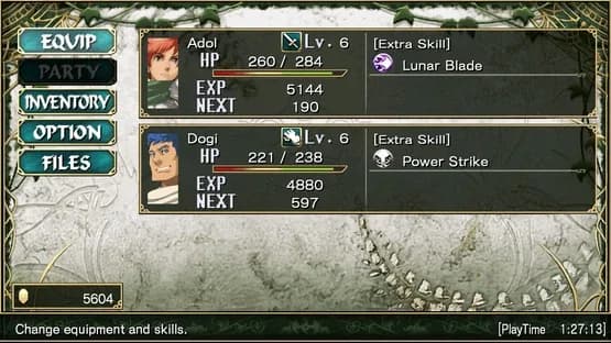 Ys Seven — Screenshoty