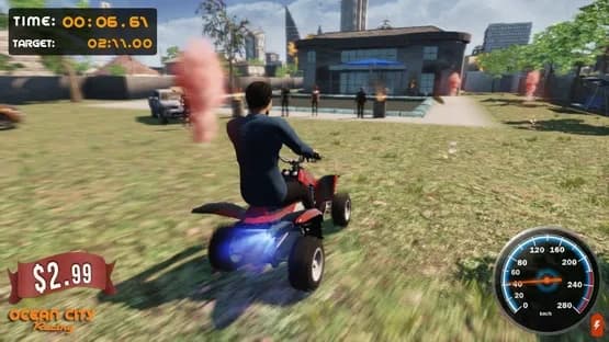 Ocean City Racing: Redux — Screenshoty