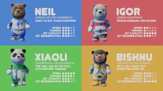 Astro Bears Party — Screenshots