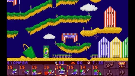 Lemmings 2: The Tribes — Screenshoty