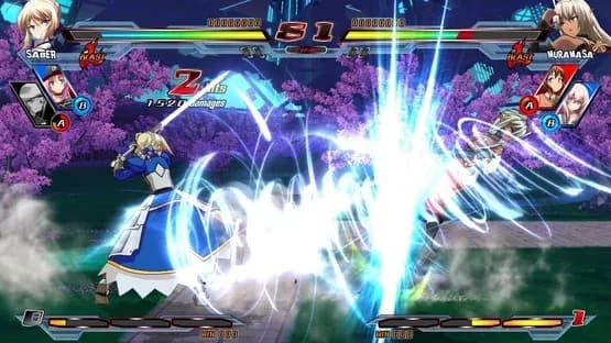 Nitroplus Blasterz: Heroines Infinite Duel — Screenshots