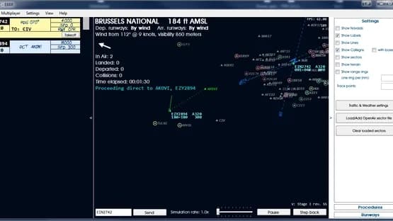 Global ATC Simulator — Screenshots