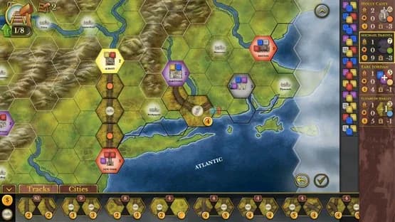 Steam: Rails to Riches — Screenshoty