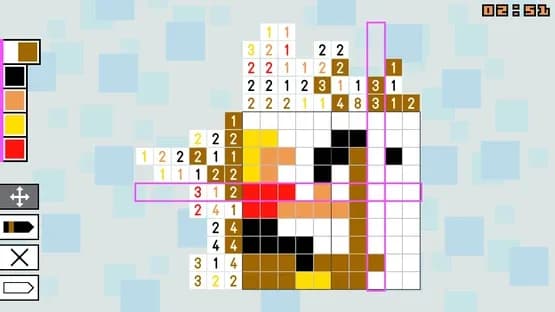 Pic-a-Pix Deluxe — Screenshoty