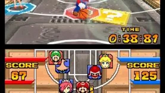 Mario Hoops 3-on-3 — Screenshoty