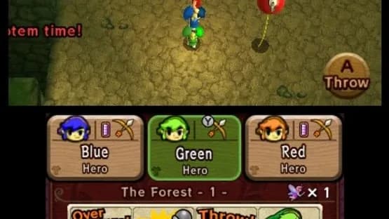 The Legend of Zelda: Tri Force Heroes — Screenshoty