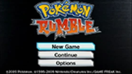 Pokémon Rumble — Screenshots
