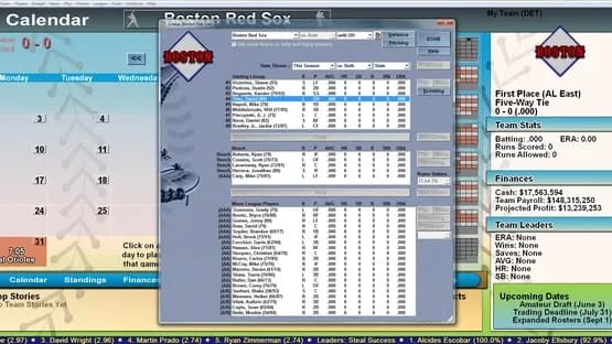 Baseball Mogul 2015 — Screenshoty
