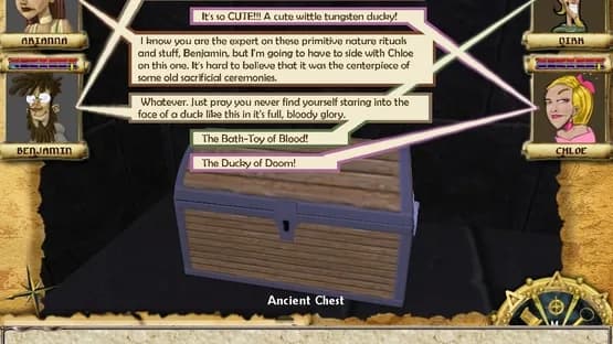 Frayed Knights: The Skull of S'makh-Daon — Screenshoty