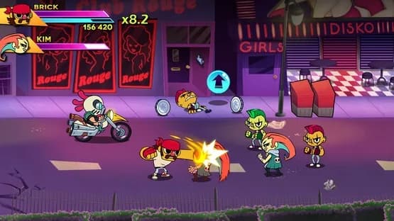 Big Action Mega Fight! — Screenshoty