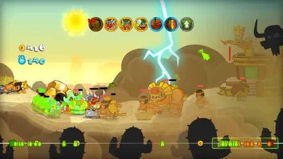 Swords & Soldiers — Screenshoty