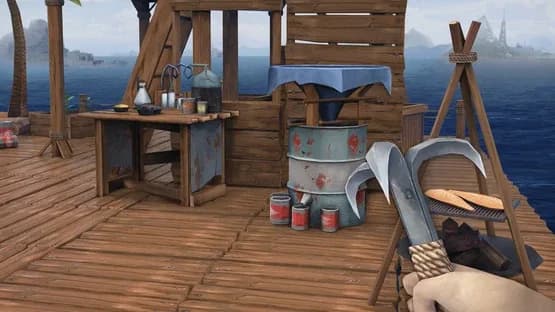 Ocean Nomad: Survival on Raft — Screenshoty