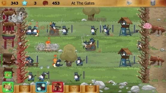 Ninja Cats vs Samurai Dogs — Screenshots