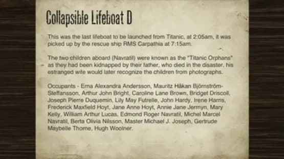 Explore Titanic — Screenshoty