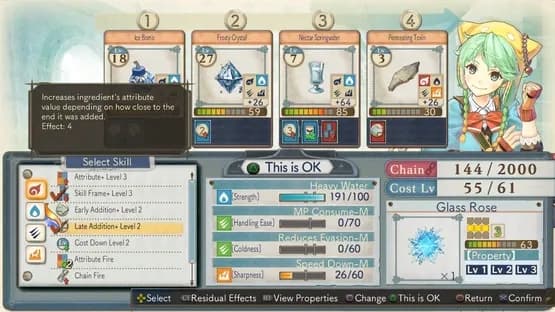 Atelier Shallie: Alchemists of the Dusk Sea — Screenshoty