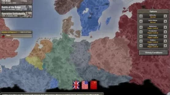 Hearts of Iron III — Screenshoty
