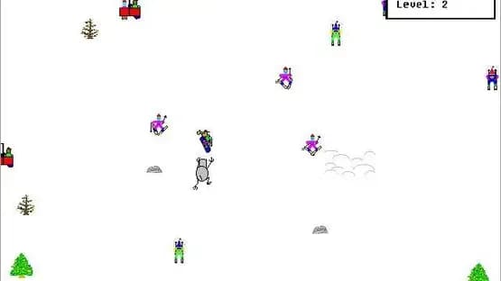 SkiFree — Screenshoty
