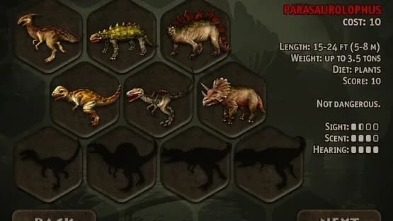 Carnivores: Dinosaur Hunter — Screenshoty