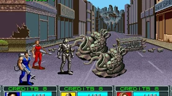 Alien Storm — Screenshoty