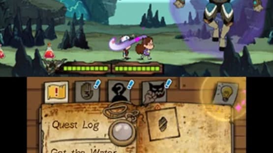Gravity Falls: Legend of the Gnome Gemulets — Screenshoty