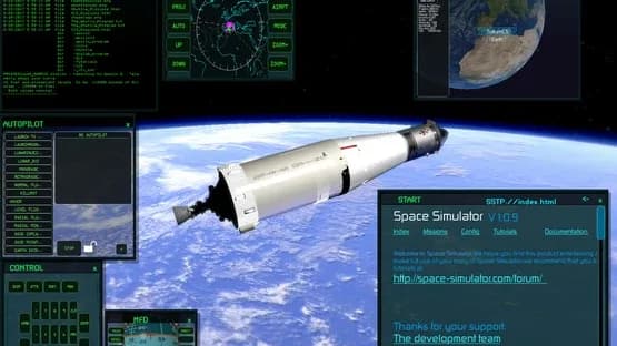 Space Simulator — Screenshoty