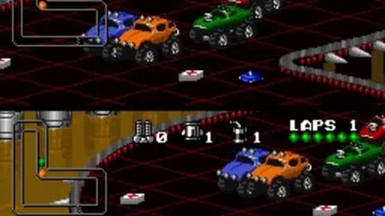 Rock n' Roll Racing — Screenshoty