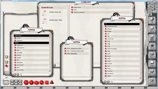 Fantasy Grounds — Screenshoty