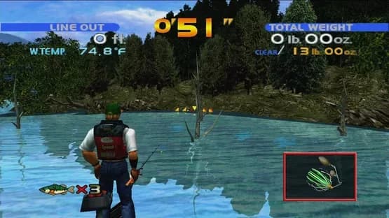 Sega Bass Fishing — Screenshoty