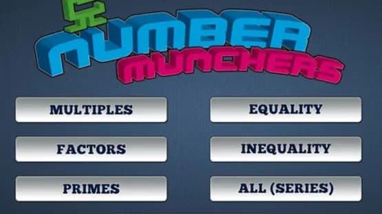 Number Munchers — Screenshoty