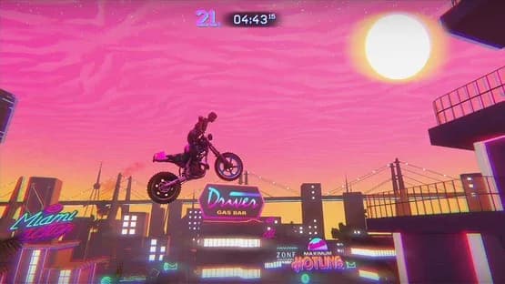 Trials of the Blood Dragon — Screenshoty