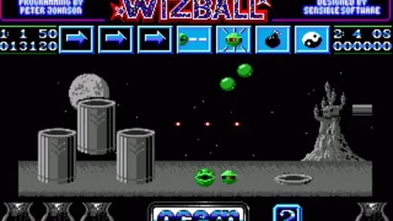 Wizball — Screenshoty