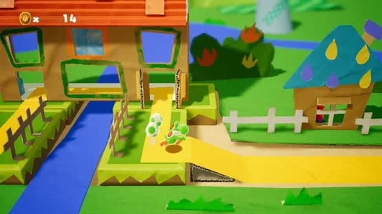Yoshi's Crafted World — Screenshoty