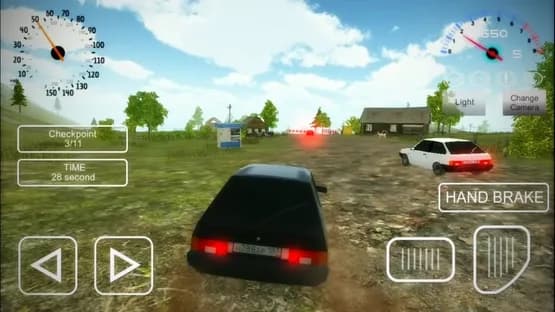 Russian Car Driver — Screenshoty