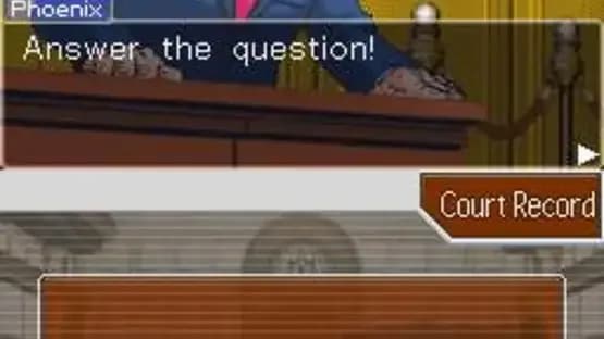 Phoenix Wright: Ace Attorney — Screenshoty