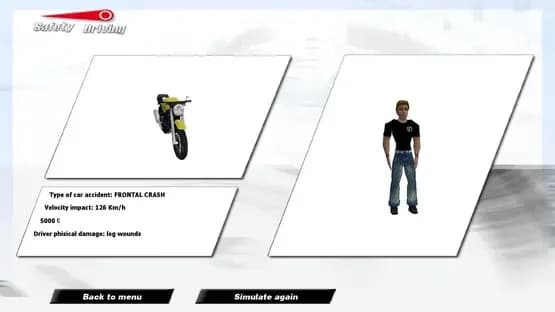 Safety Driving Simulator: Motorbike — Screenshots