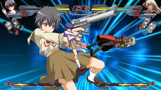 Nitroplus Blasterz: Heroines Infinite Duel — Screenshots