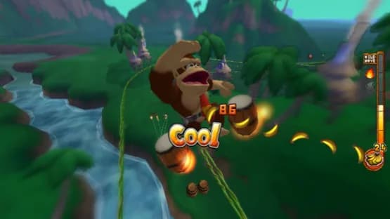 Donkey Kong Barrel Blast — Screenshoty