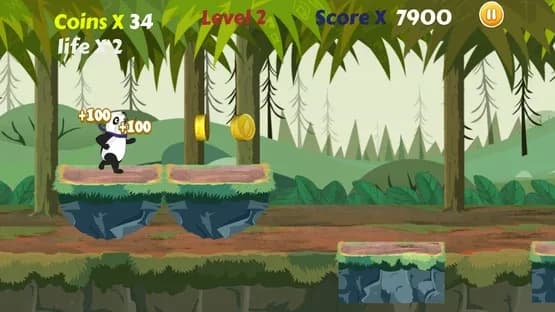Panda Run — Screenshoty
