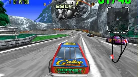 Daytona USA — Screenshoty