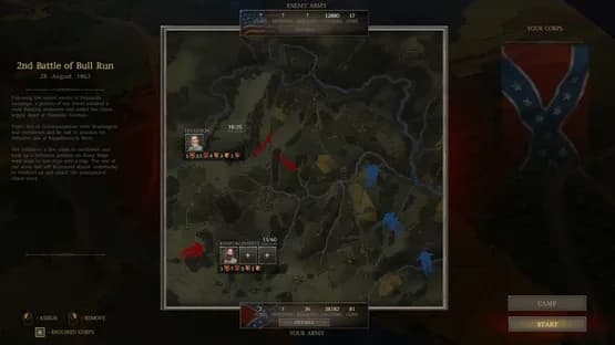 Ultimate General: Civil War — Screenshoty