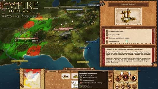 Empire: Total War - The Warpath Campaign — Screenshoty