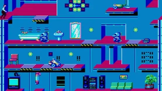Impossible Mission II — Screenshoty