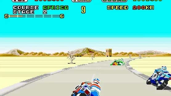 Super Hang-On — Screenshoty